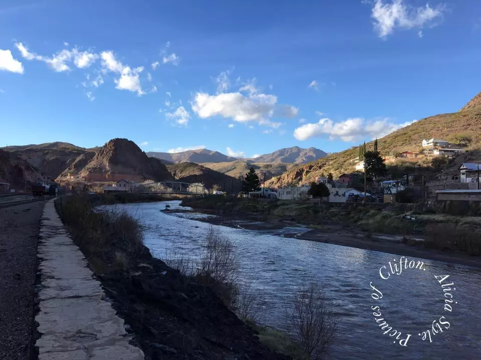 The San Francisco River - Photo by Alicia Scudamore