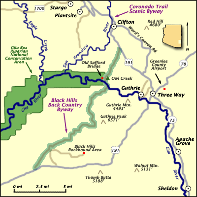 Black Hills Byway Map